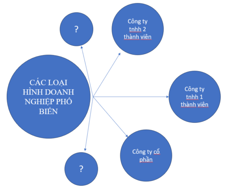 Các loại hình doanh nghiệp phổ biến